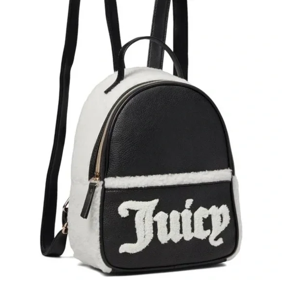 NWT Juicy Couture Black Logo Backpack Purse NWT JUICY COUTURE  main image 4